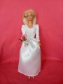Svatební šaty pro BARBIE, květina | Svatební šaty pro Barbie, květina